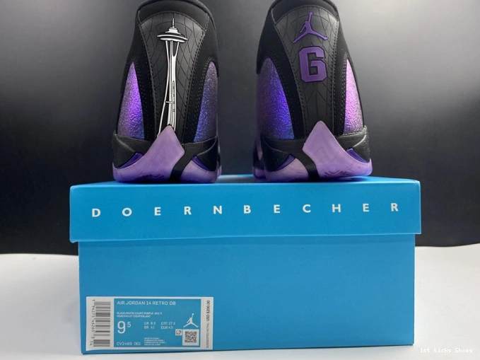 1st Kicks RETRO AIR DOERNBECHER 14 JORDAN CV2469-001 '' 0715